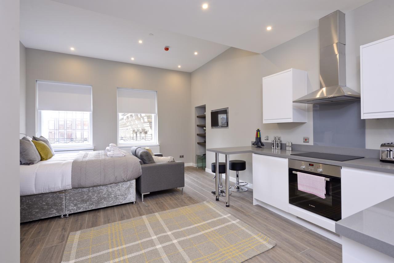 Nelson Mandela Place Apartments Glasgow Eksteriør bilde