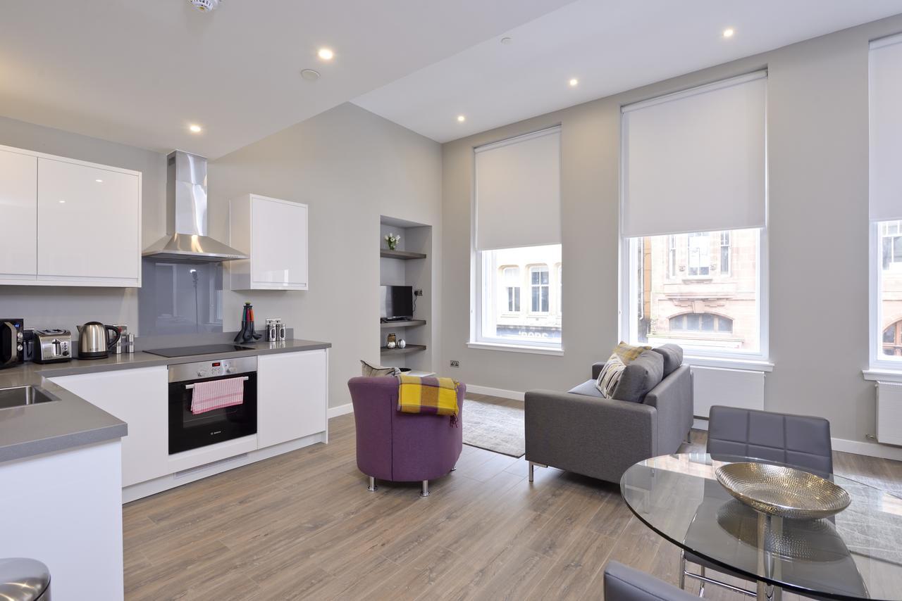 Nelson Mandela Place Apartments Glasgow Eksteriør bilde