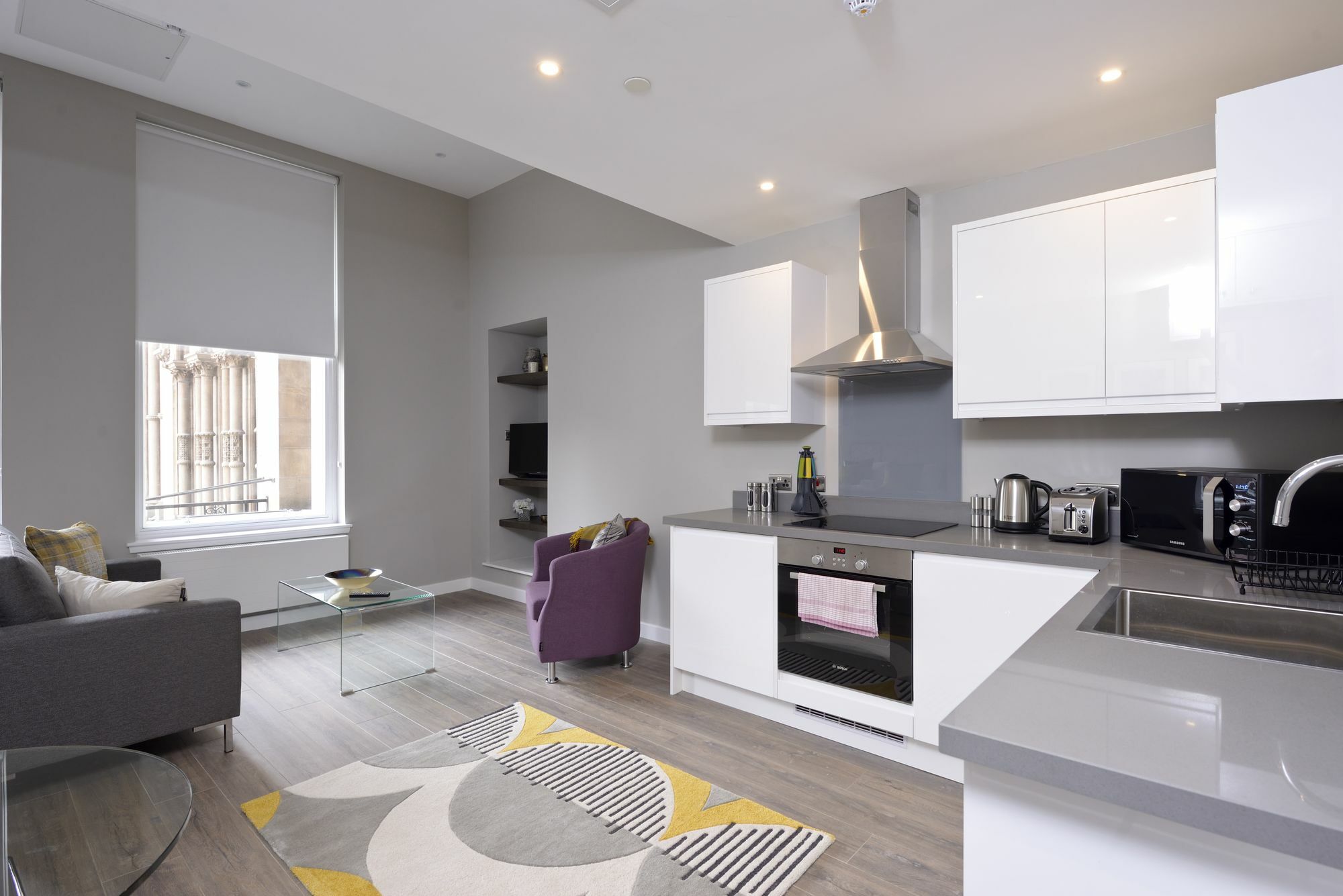 Nelson Mandela Place Apartments Glasgow Eksteriør bilde